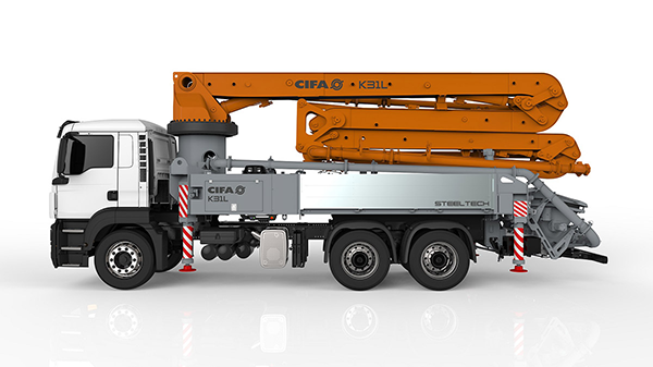 autobomba de concreto  K31L