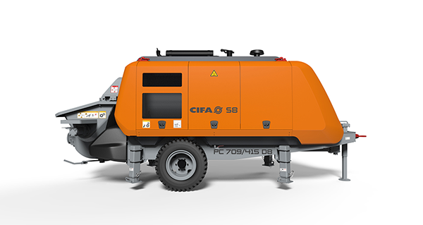 Bomba de concreto estacionaria PC709/415